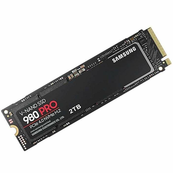 Твердотельный накопитель SSD M.2 (PCI-E NVMe) 2Tb Samsung 980 PRO (R7000/W5000MB/s) (MZ-V8P2T0BW analog MZ-V7P2T0BW) 1year