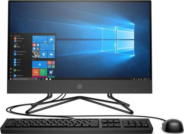 Моноблок 21.5 HP 200 G4 1920 x 1080 Intel Core i5-10210U 8Gb SSD 256 Gb Intel HD Graphics DOS серый 2Z363EA (2Z363EA)