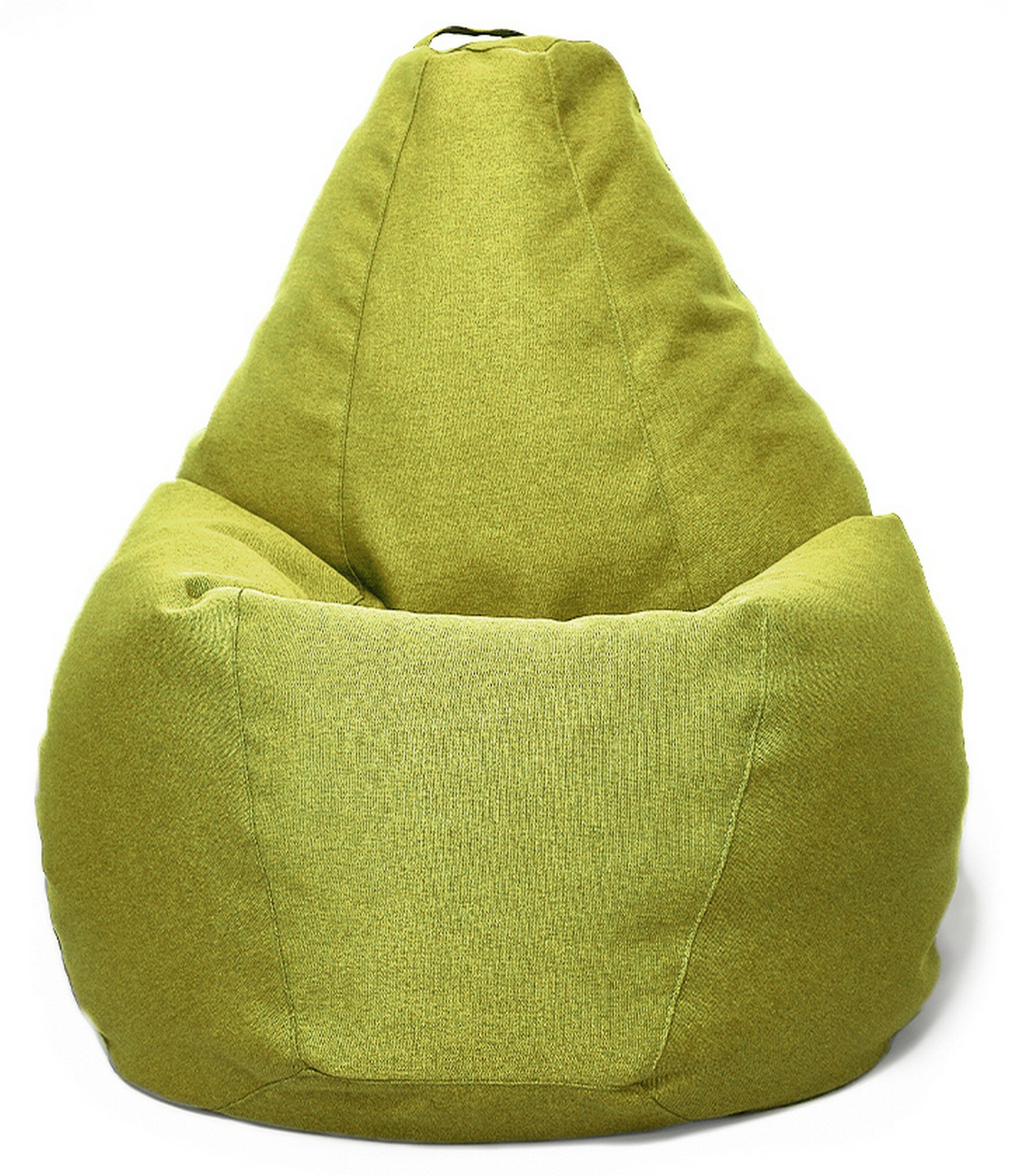 Кресло-мешок "Груша" в рогожке цвет: Green - фотография № 2