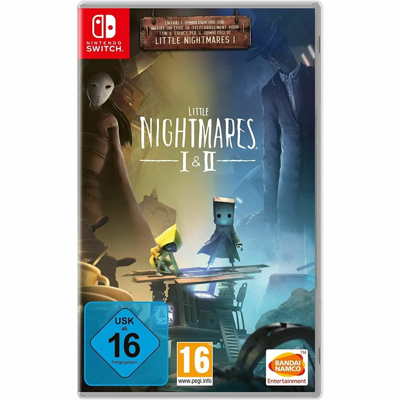 Игра Little Nightmares I & II (2в1) Bundle для Nintendo Switch - Русский язык - Цифровая версия (EU)