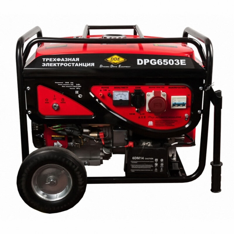 Бензиновые генераторы DDE G650E3