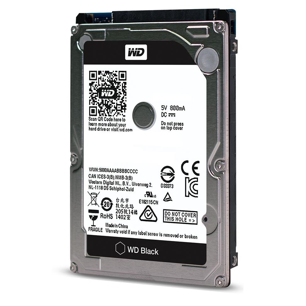 Жесткий диск HDD 2.5" WD Black 500Gb (WD5000LPSX)