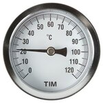 Термометр накладной с пружиной TIM Y-63A-120 - изображение