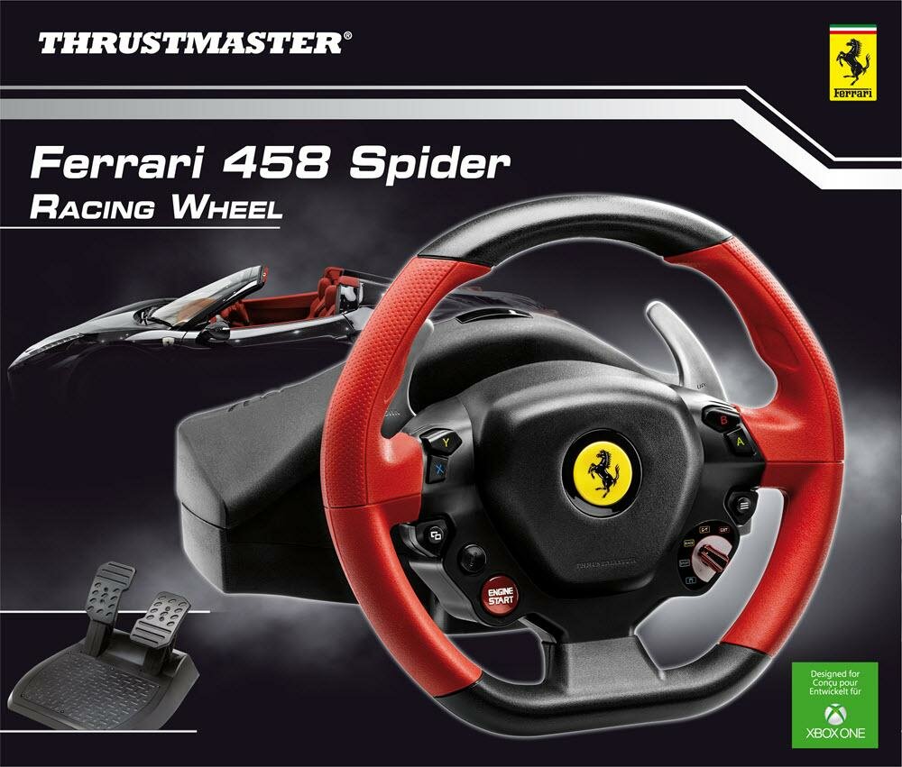  Thrustmaster Ferrari 458 Spider Racing Wheel, /