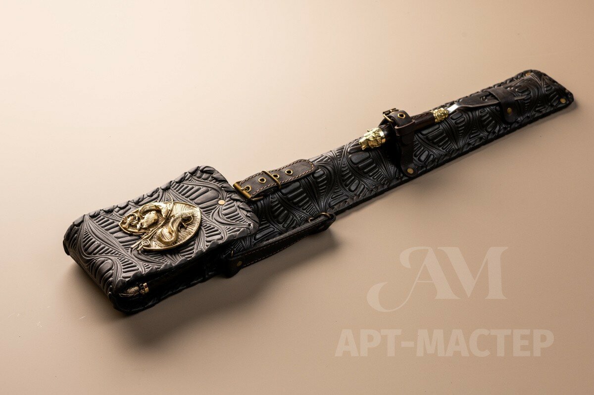 Art Master Чехлы для шампуров Art Master Чехол узкий тисненный накладка 3D + вилка - фотография № 2