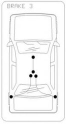 Трос стояночная тормозная система Cofle 11.5766 Opel: 522012 93318894 92115766 Opel Meriva. Vauxhall Meriva Mk I (A)