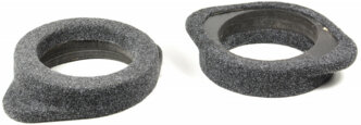 Проставки акустические круглые 13 см (черные) с площадкой, с наклоном Автоблюз