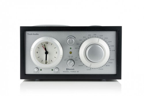 Радиоприемник с часами TIVOLI AUDIO Tivoli Model Three BT, черный