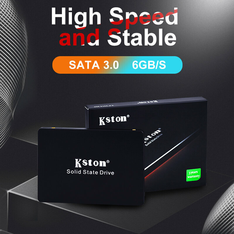 256 ГБ Внутренний SSD диск Kston 25" SATA3 60 Гбит/с (K755-256GB) + винты + кабель SATA
