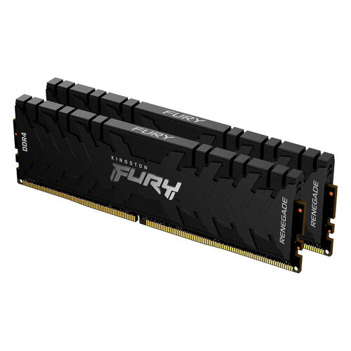 Оперативная память Kingston Fury Renegade Black KF432C16RBK2/16 DDR4 - 2x 8ГБ 3200, DIMM, Ret