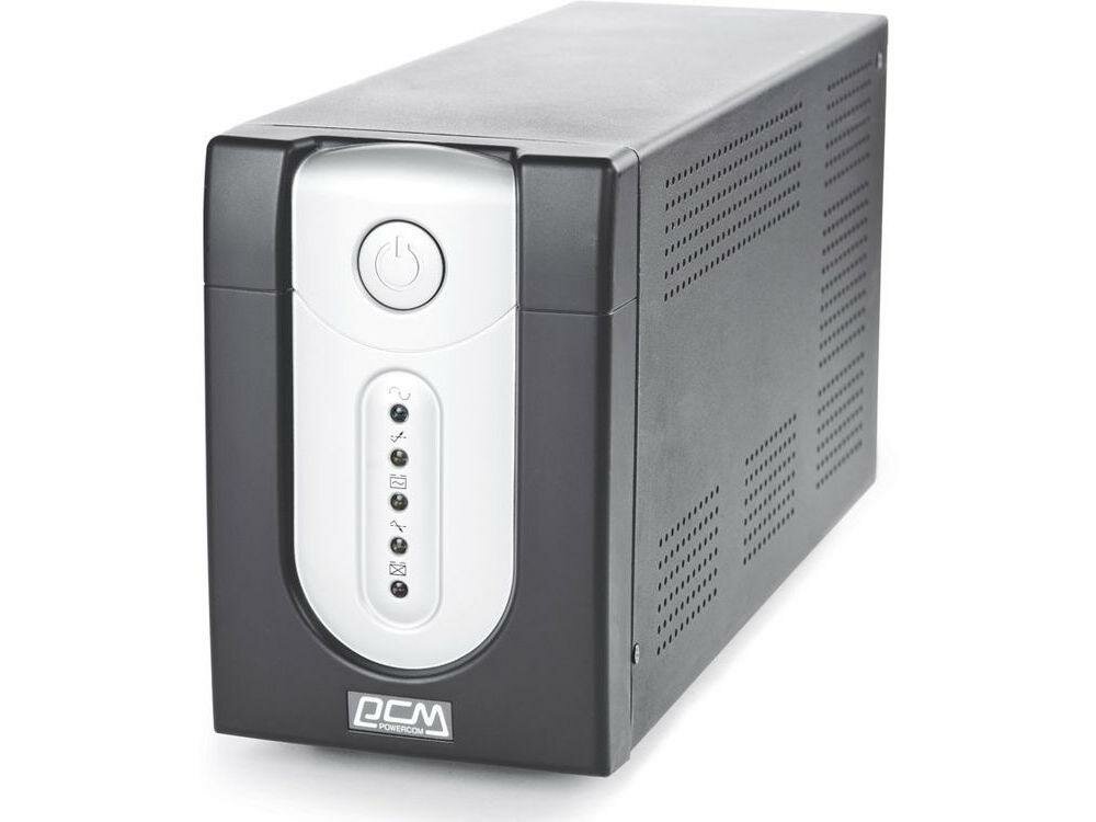 ИБП Powercom IMP-3000AP Imperial 3000VA/1800W USB,AVR,RJ11,RJ45 (6 IEC)*, черный
