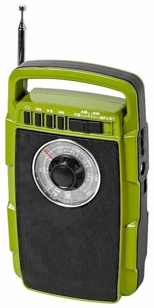 Портативный радиоприемник с USB и блютуз MAX MR-322 зеленый