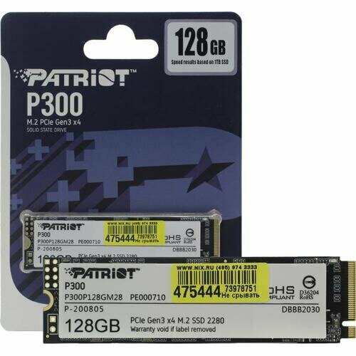 SSD Patriot P300 P300P128GM28