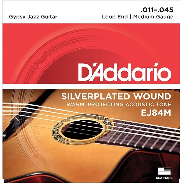 Струны для акустической гитары DAddario EJ84M