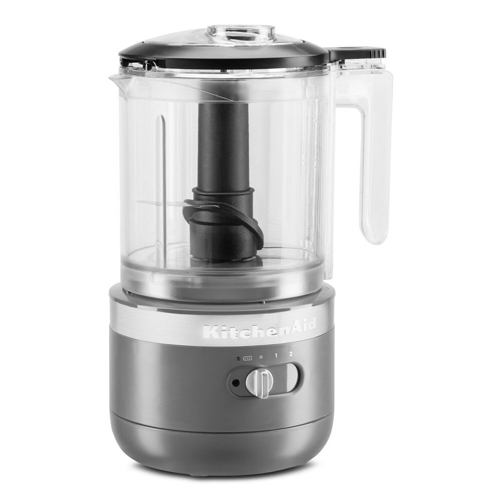 Мини-комбайн кухонный беспроводной KitchenAid 5KFCB519EDG 1,18 л. Серебристый