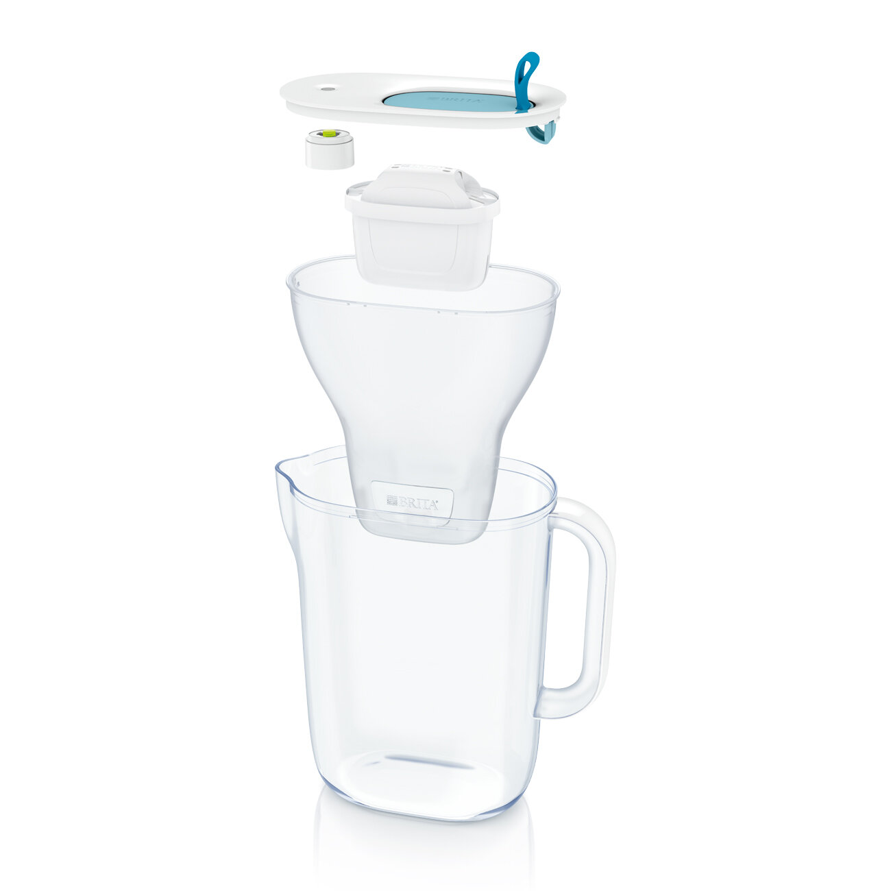 Фильтр для очистки воды BRITA Style 2,4л синий + MAXTRA+Универсальный - фотография № 3