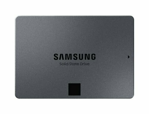 Накопитель SSD 2.5'' Samsung MZ-77Q1T0BW 1.0TB 870 QVO Series, SATA3, up to 560/530MBs, 98000 IOPs, 3D QLC, DDR4 1GB, MGX, 7mm