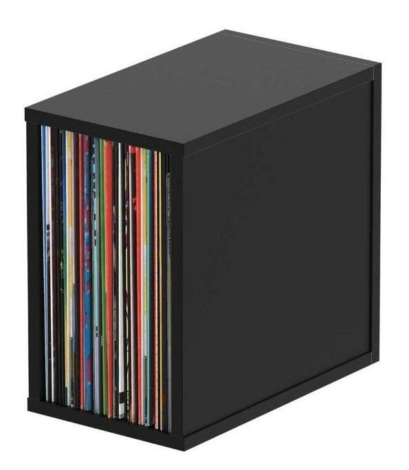 Glorious Record Box Black 55 система хранения виниловых пластинок до 55 шт х 12" цвет чёрный