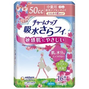UNICHARM Гигиенические прокладки для женщин впитывающие мягкие CHARM NAP 16 шт 27