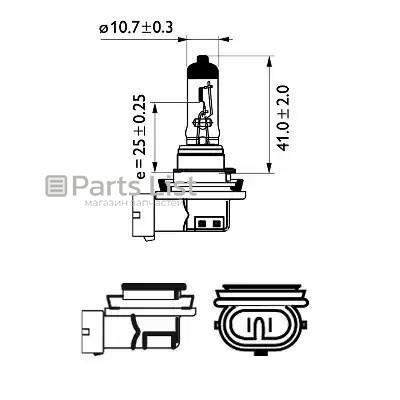 PHILIPS 12362PRC1 1шт