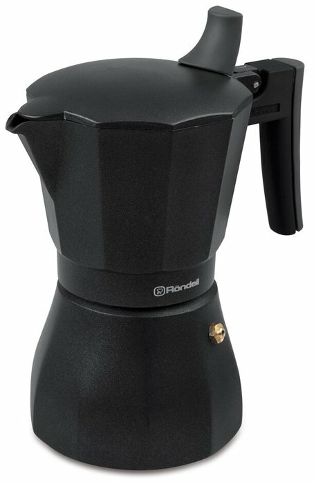 Кофеварка гейзерная Rondell Kafferro RDS-499 (BK) черный