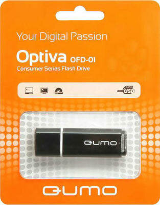 USB Flash накопитель 32Gb QUMO Optiva 01 Black