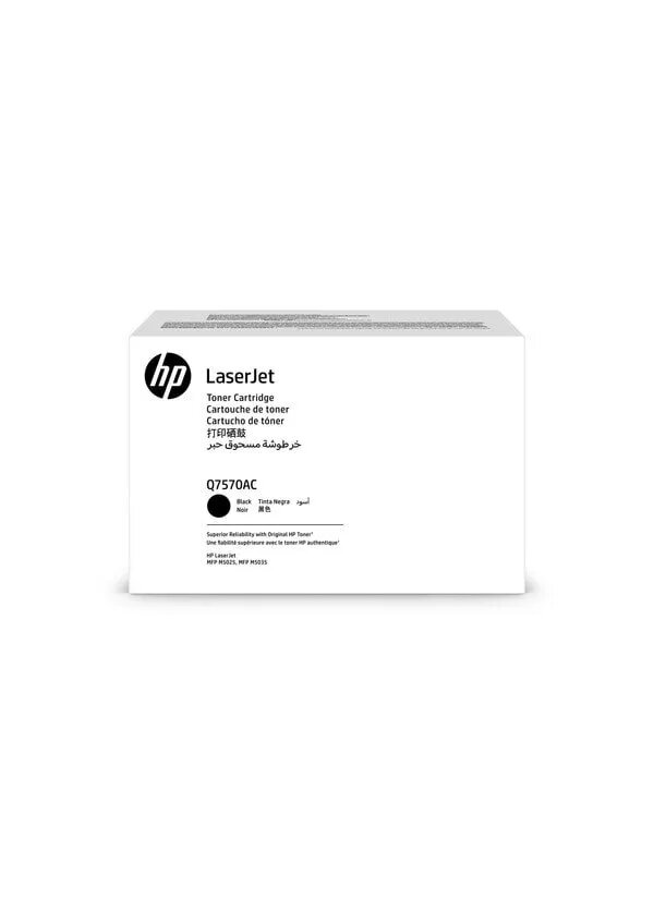 Тонер Картридж HP Q7570AC черный LJ M5025mfp/M5035mfp (15000стр.) в технологическо