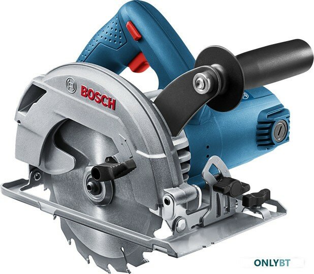 Дисковая пила BOSCH GKS 600, 1200 Вт синий/серебристый