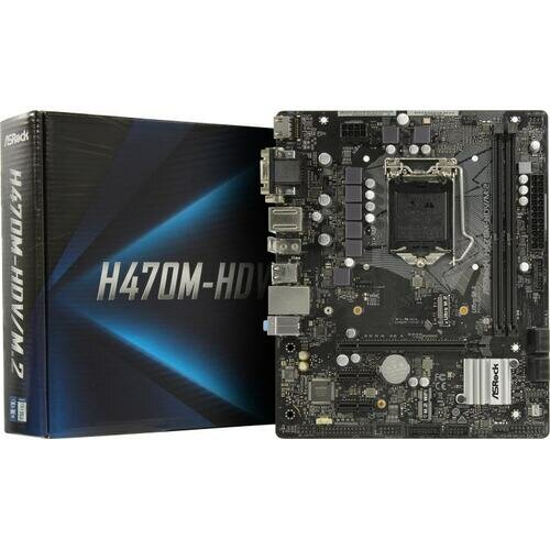 Материнская плата Asrock H470M-HDV/M.2