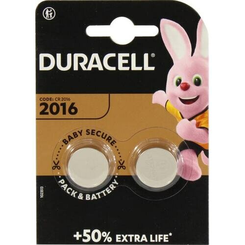 Батарейки Duracell CR2016-2