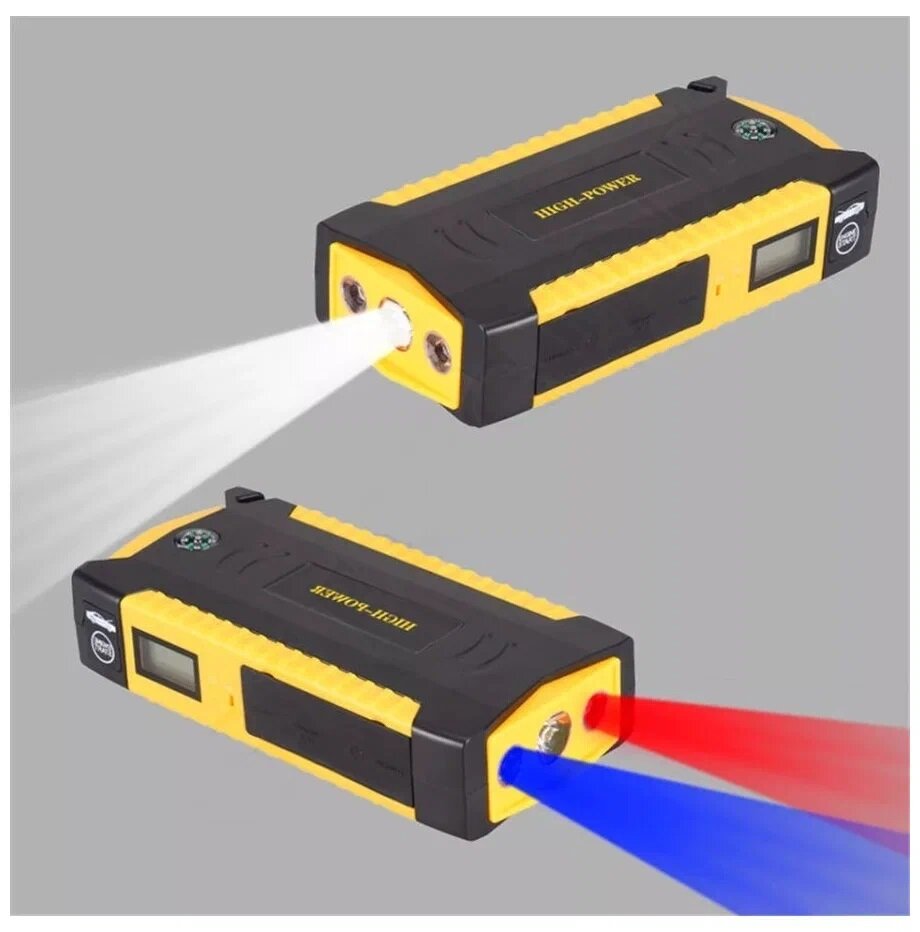 Зарядное пусковое устройство для автомобиля Jump STARTER EGP 50800 мАч на 12/24 Вольт — фото 11