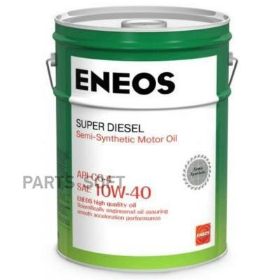 ENEOS Diesel SUPER 10W40 CG-4 полусинтетика 20л