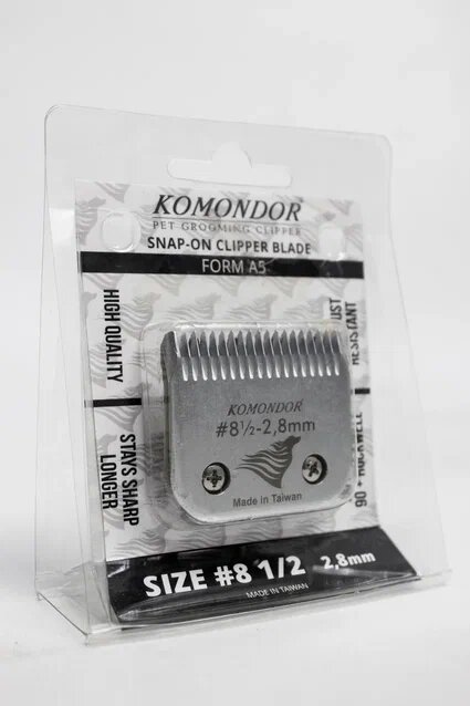 Ножевой блок для машинки стрижки Komondor #8 1/2 2,8 мм - фотография № 1