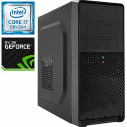 Компьютер PRO-1953432 Intel Core i7-9700KF 3600МГц, Intel H310, 32Гб DDR4, NVIDIA GeForce GTX 1660 6Гб, SSD 240Гб, HDD 2Тб, 550Вт, Mini-Tower