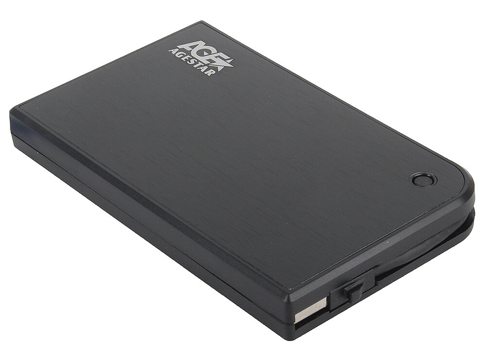 Мобил рек AgeStar 3UB2A14 (Black) usb3.0 to 2,5"hdd SATA алюминий