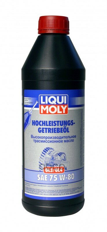 Масло Трансмиссионное Hochleistungs-Getriebeoil 75w-80 1l Liqui moly арт. 7584