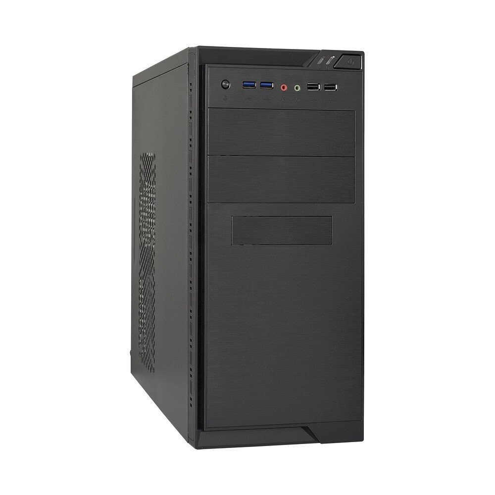 EXEGATE Корпуса EX283238RUS Корпус Minitower MA-372UX Black, mATX 2 USB+2 USB3.0, Audio