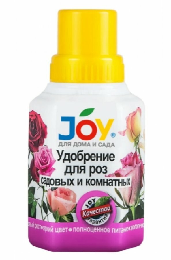 Удобрение для роз садовых и комнатных/ Жидкая комплексная подкормка для роз / JOY 250 мл - фотография № 1