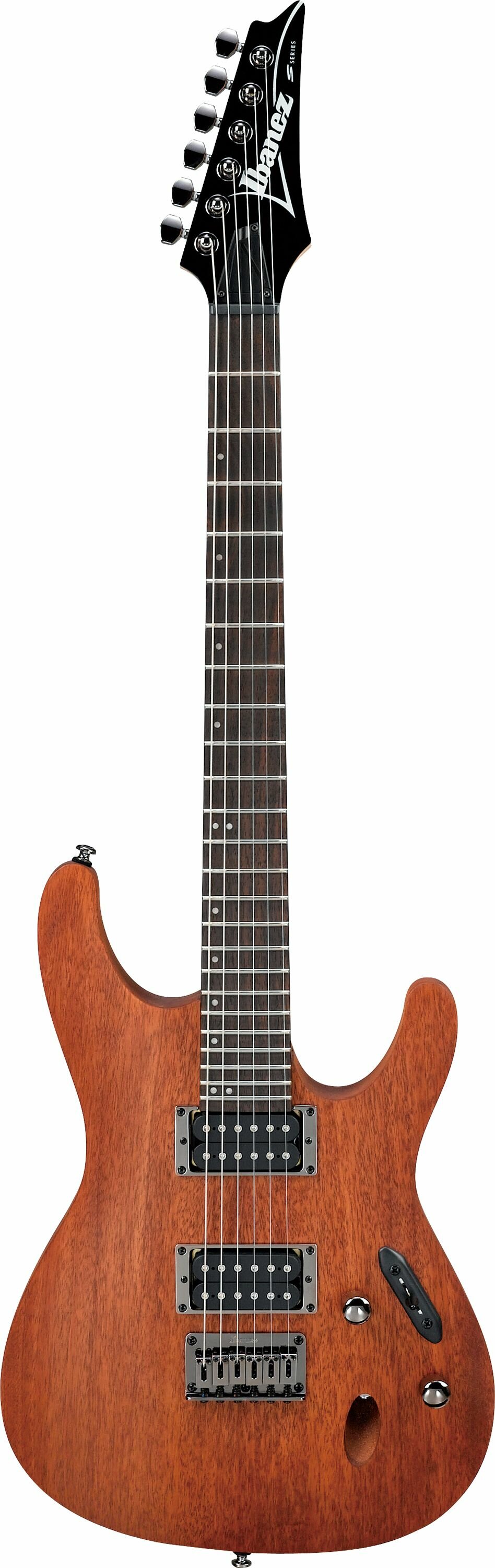 IBANEZ S521-MOL MAHOGANY OIL электрогитара, цвет натуральный махагони, корпус- махагони, гриф клён, профиль грифа Wizard III, накладка грифа палисандр