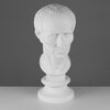 Гипсовая фигура голова Цезаря «Мастерская Экорше», 20 х 27 х 52 см - изображение
