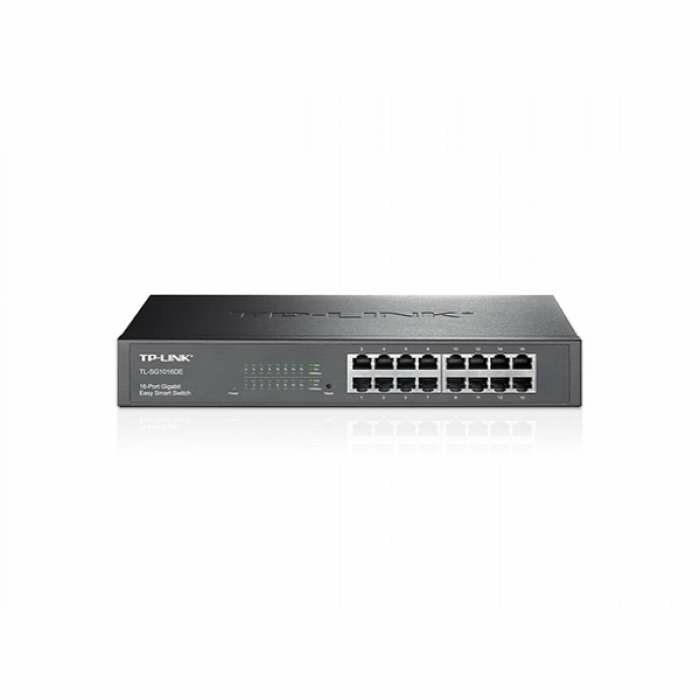 TP-Link Easy Smart гигабитный 16-портовый коммутатор ( TL-SG1016DE )