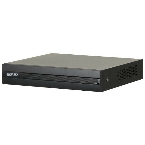 EZ-IP EZ-NVR1B04HC E Видеорегистратор IP 4-х канальный 1080Р; Входящий поток на запись: до 40Мбит с; H.265+ H.264+; HDD: 1 SATA3 до 4Тб; 1 HDMI, 1 VGA; Сеть: 1 порт 100Mb; USB: 2 порта 2.0