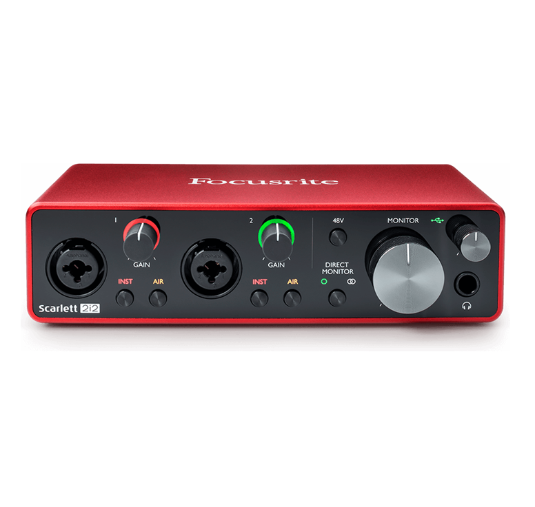 Focusrite Scarlett 2i2 3rd Gen   USB