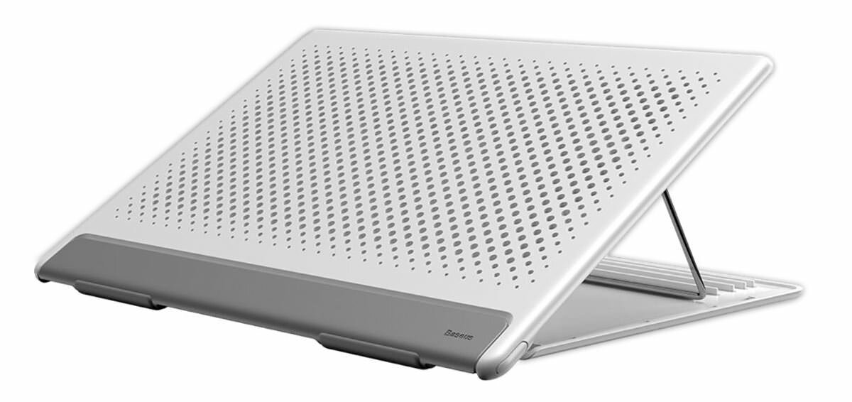 Подставка для ноутбука и планшета Baseus Let''s go Mesh Portable Laptop Stand white & gray