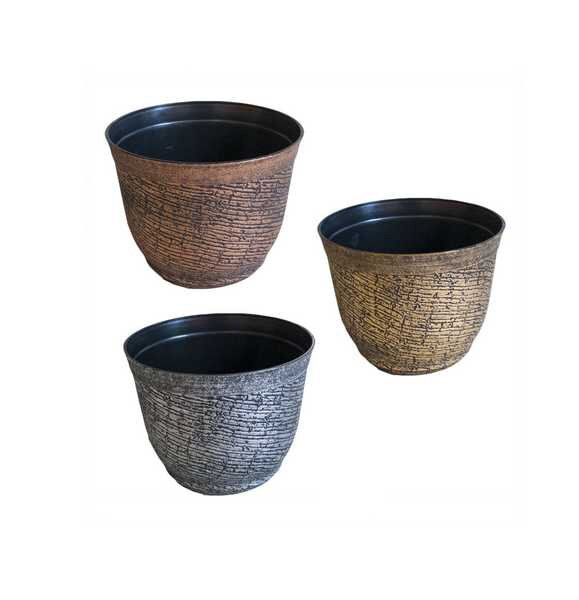 фото Кашпо MC-1903223-S керама 20*16 см flatel