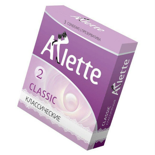 Arlette Презервативы Classic Классические, 3 шт