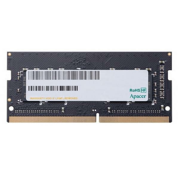 Оперативная память для ноутбука 8Gb (1x8Gb) PC4-25600 3200MHz DDR4 SO-DIMM CL22 Apacer AS08GGB32CSYBGH AS08GGB32CSYBGH