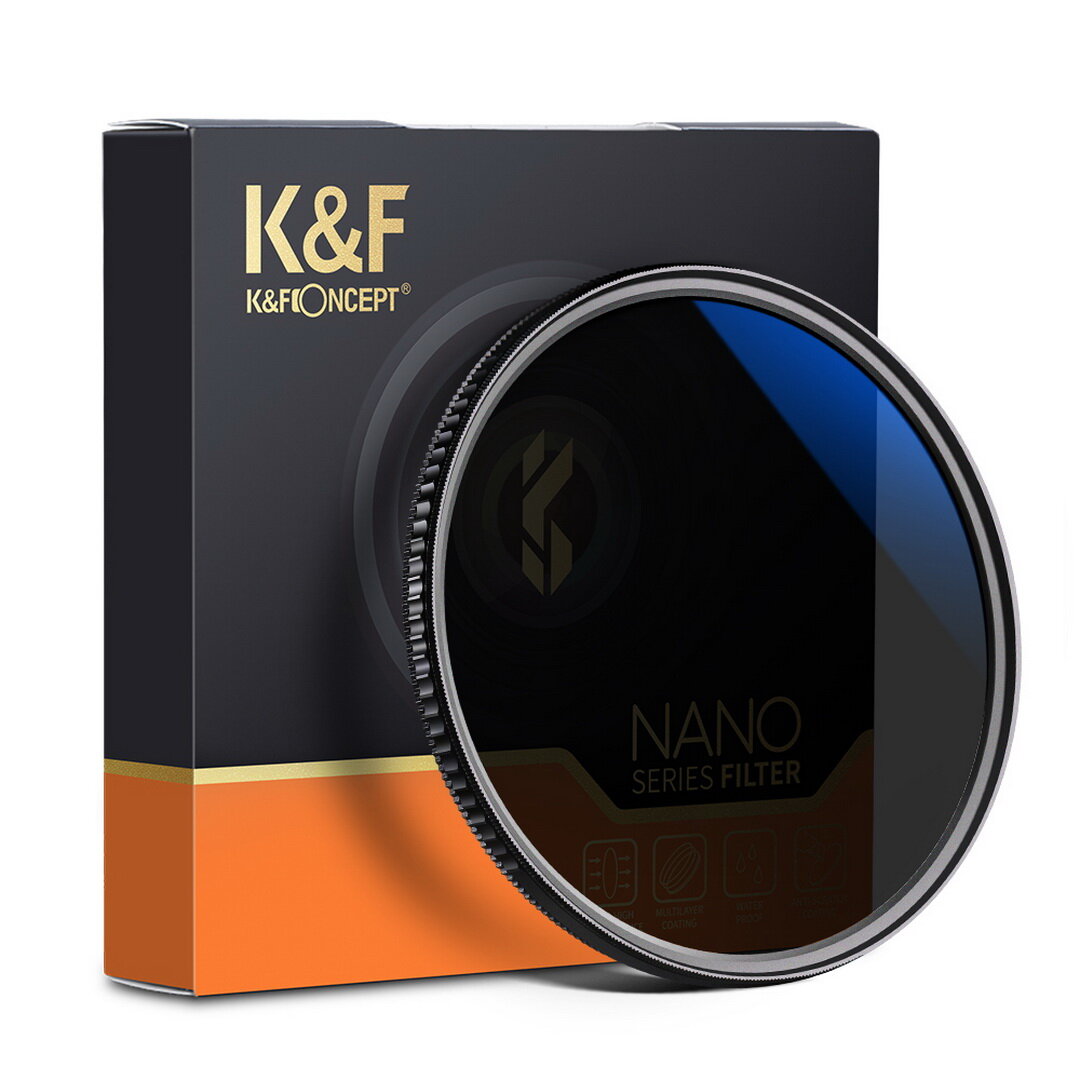 Светофильтр K&F Concept NANO-Series ND8-CPL MRC 58mm