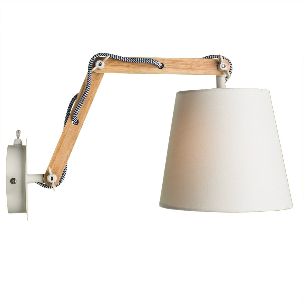 Бра Arte Lamp PINOCCIO A5700AP-1WH, Белый, E14