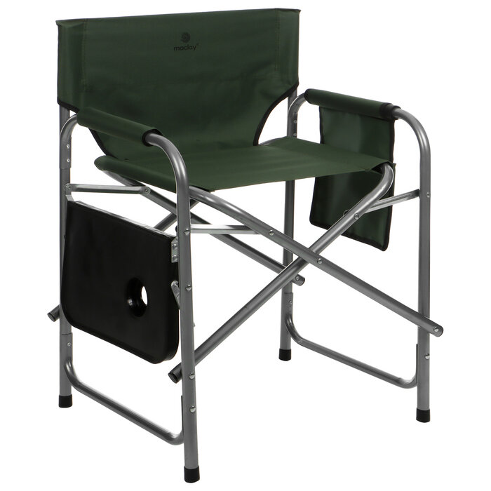 фото Кресло складное со столом, 54 х 45 х 78 см, до 120 кг, цвет зелёный